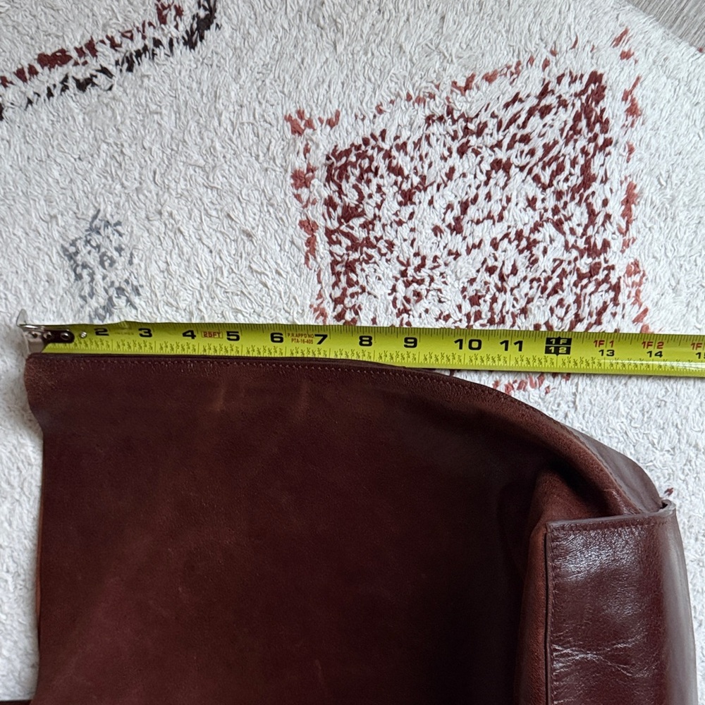 🪐 ZARA 🪐 Max Leather Tote Bag • Brown • One size only - Picture 16 of 16